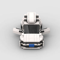 Small Particle Moc City Vehicle Race Model Puzzle
