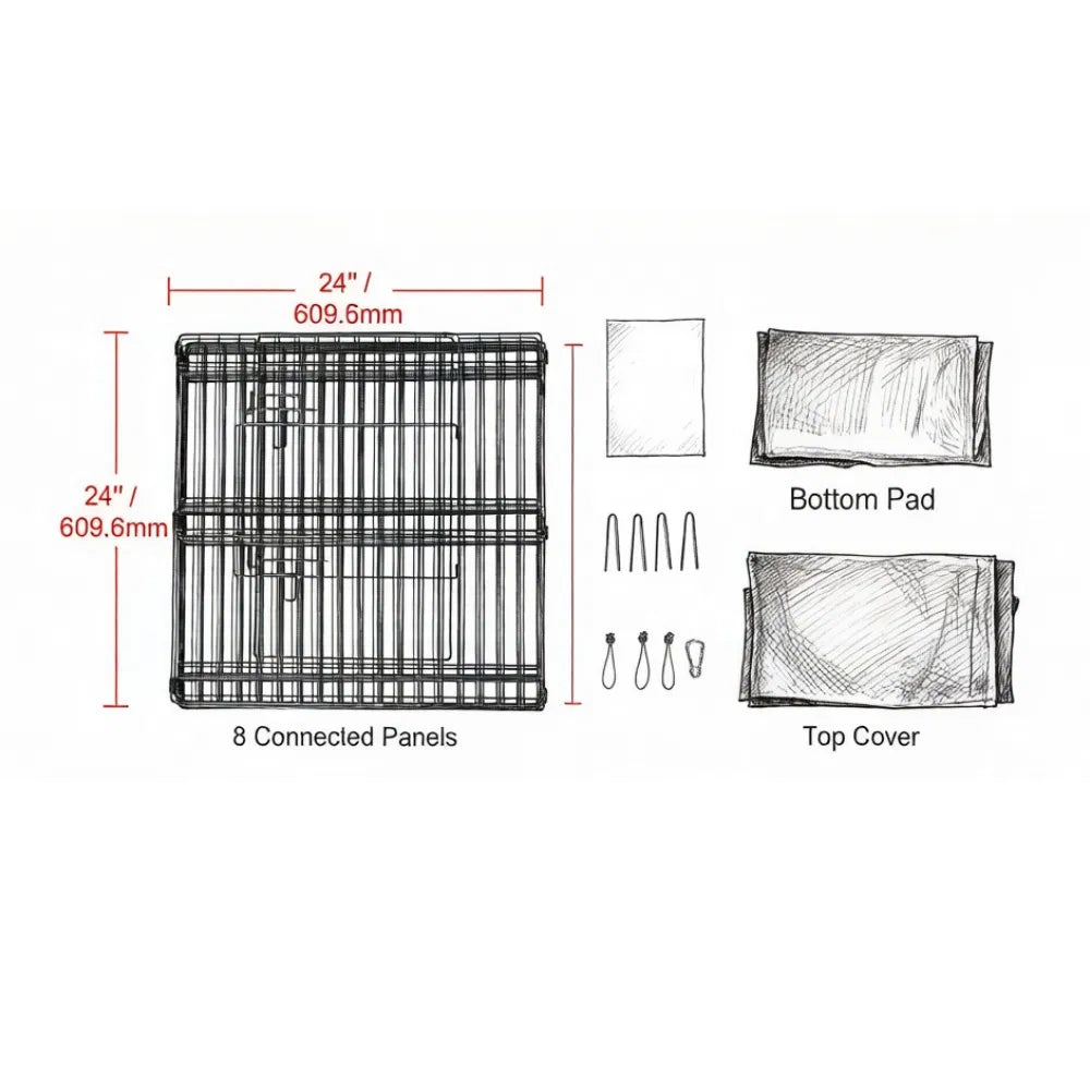 Pet Fence for Outdoor