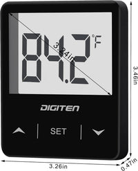 Digital Aquarium Thermometer - BIG FRENCHIES
