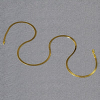 Imperial Herringbone Chain in 10k Yellow Gold (2.80 mm)