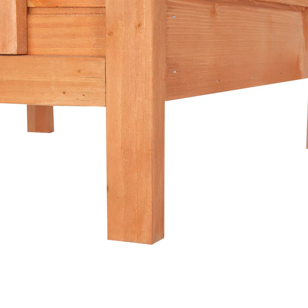20-inch removable roof, waterproof, green asphalt roof, cedar wood, wooden chicken and rabbit cage