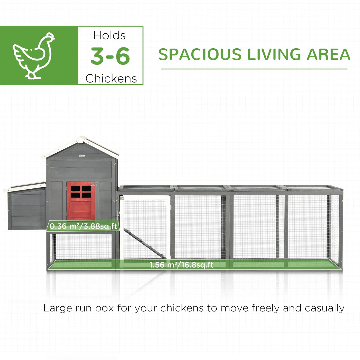 Chicken Coop (Not Supported non-defective remorse returns)