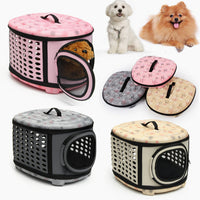 Foldable Pet Dog Cat Puppy Handbag Carrier Cage - BIG FRENCHIES