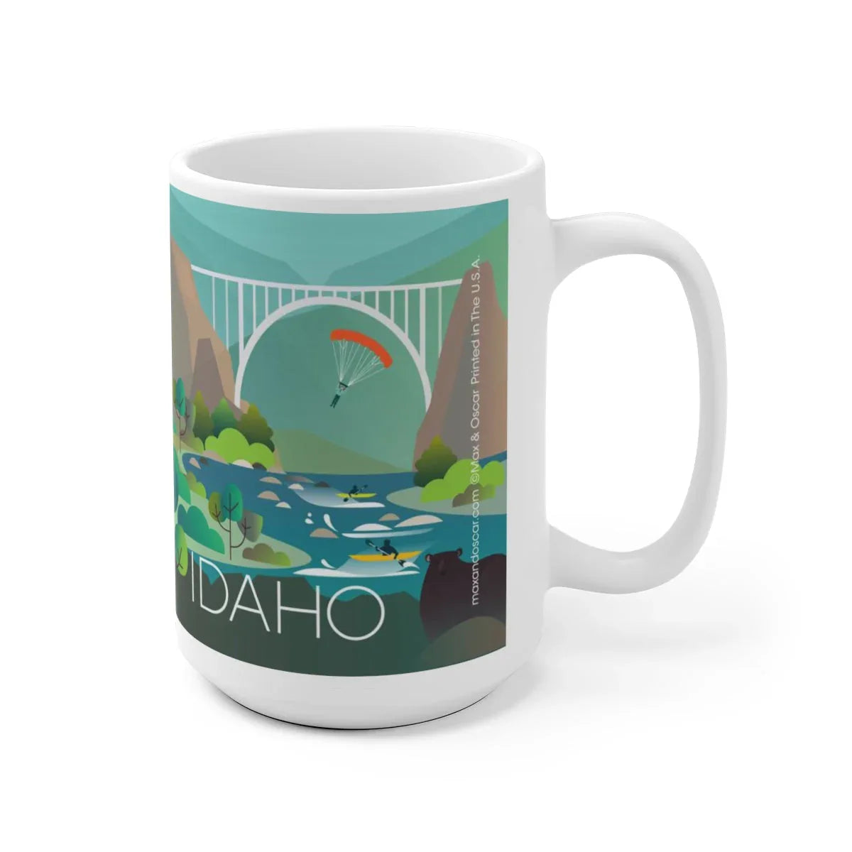IDAHO 11 OZ OR 15 OZ CERAMIC MUG - BIG FRENCHIES