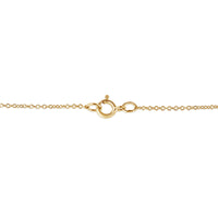 10K Yellow Flashed .925 Sterling Silver 1/4 Cttw Champagne Diamond Filigree Cross Pendant Necklace (K-L Color, I1-I2 Clarity) - 18"