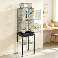 Bird Cage with Removable Sliding 17.99 X 13.98 X 59.45 in