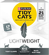 Say goodbye to messy litter boxes! 🐾✨ Check out Purina Multi Cat Low Dust Clumping Cat Litter - Lightweight & Powerful 4-in-1 Strength in a 17 lb box! Perfect for multi-cat households! 🐱❤️ - BIG FRENCHIES