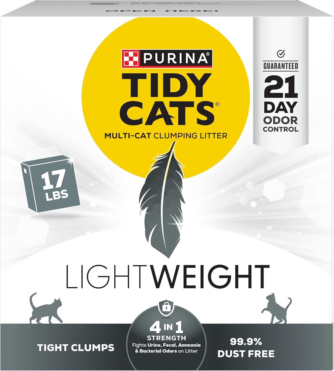 Say goodbye to messy litter boxes! 🐾✨ Check out Purina Multi Cat Low Dust Clumping Cat Litter - Lightweight & Powerful 4-in-1 Strength in a 17 lb box! Perfect for multi-cat households! 🐱❤️ - BIG FRENCHIES