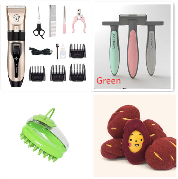 Professional Low Noise Pet Hair Clipper Easy Grooming For Dogs & Cats