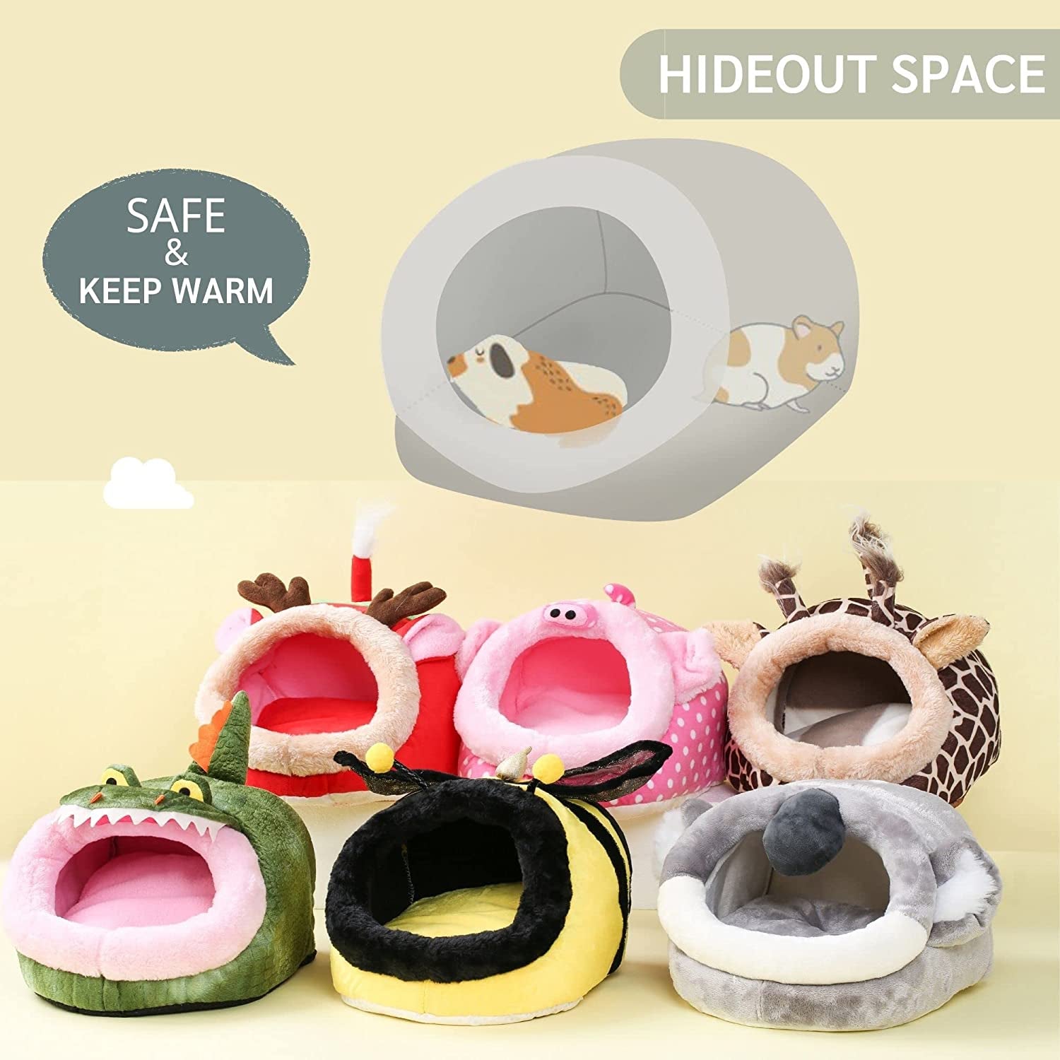 House Cage Accessories Bed Sleeping Bag - BIG FRENCHIES
