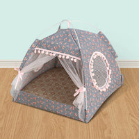 Comfy Calming Pet Tent Bed for Small Dogs and Cats - BIG FRENCHIES