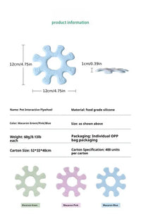Pet Interactive Flywheel,Dog Toy,Fun Interactions Buildstronger Bonds