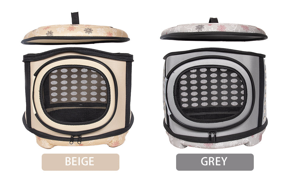 Foldable Pet Dog Cat Puppy Handbag Carrier Cage - BIG FRENCHIES