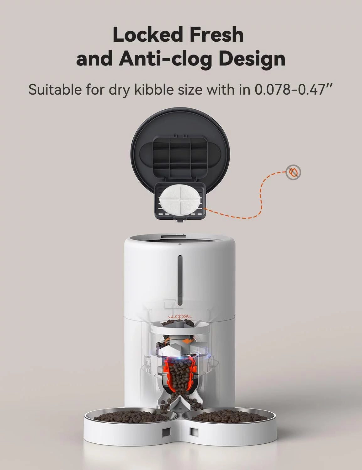 Automatic Cat Feeders for 2 Cats and Dogs - BIG FRENCHIES