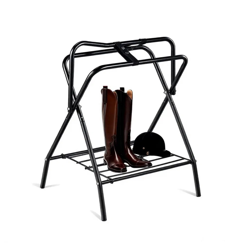 Folding Saddle Rack with Foldable for Garage