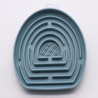 Slow Food Anti-choke Silicone With Suction Cup Pet Food Basin