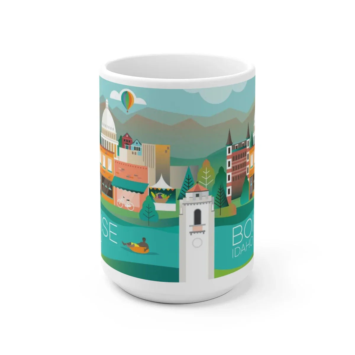 BOISE 11 OZ OR 15 OZ CERAMIC MUG - BIG FRENCHIES
