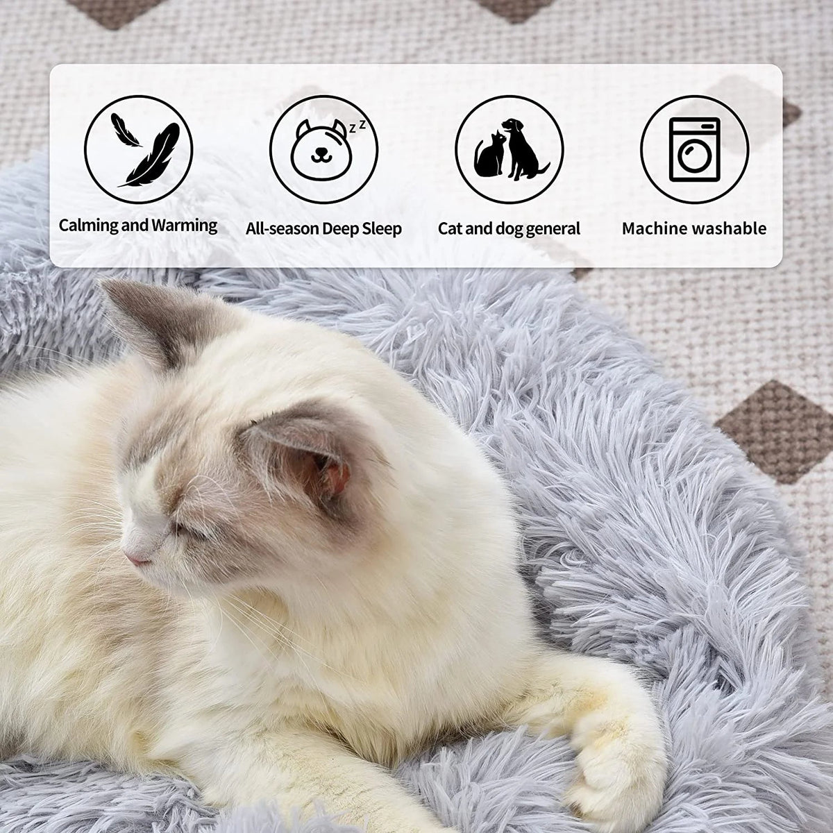 Cat Bed for Indoor Cats and small dogs - BIG FRENCHIES