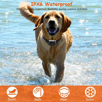 990FT Range Dog Wireless Fence Remote Training Collar IPX6 Waterproof Receiver With 0-9 Levels Beep Vibration Shock Mode