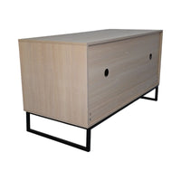 Modern Wooden Cat House with Scratching Mat - 47.64" x 21.46" x 25.98", 76.4 lbs