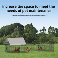 Poultry Farming Outdoor Metal Chicken Coop