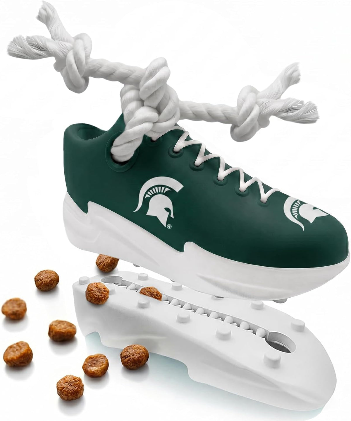 NCAA Cleat Dog Toy & Treat Dispenser – 7 Team Options