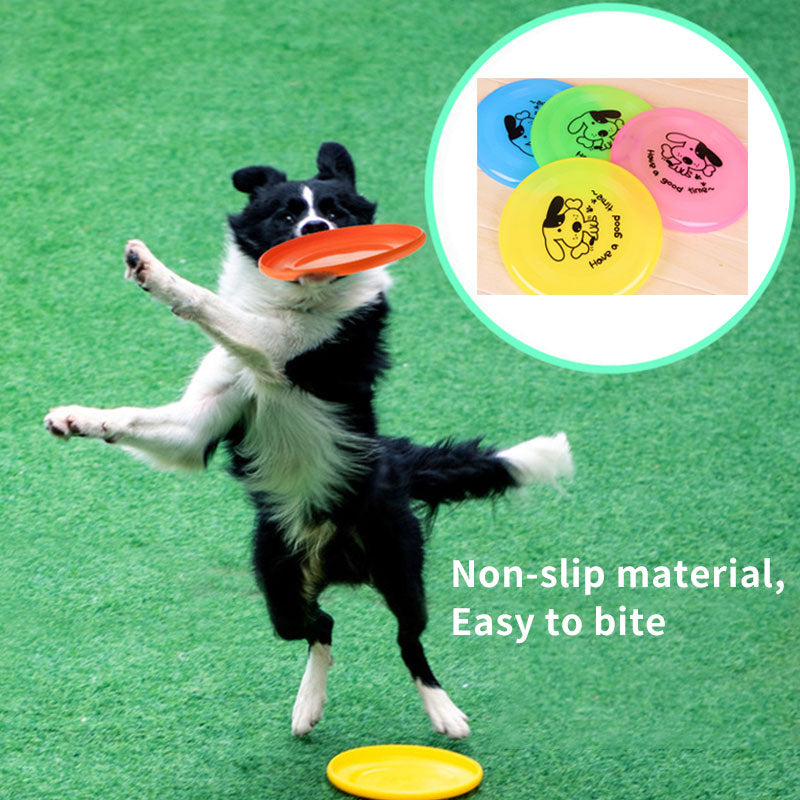 Silicone Flying Saucer Funny Pets Dog Cat Toy Dog Game Flying Discs Resistant Chew Puppy Training Interactive Pet Suppli