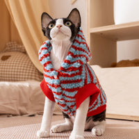 Dog Clothes Fleece Jacket Autumnwinter Style Warm Two-legged Sweater