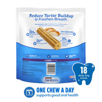 Purina Daily Oral Care Large Dog Treats Dental Chews with Chicken - BIG FRENCHIES