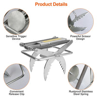 2PCS Easy Setup Mole Traps Outdoor Reusable Scissor Mole Gopher Rodent Control Trap Solid Metal Material For Lawn Garden