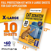 Cat Scratch Furniture Protectors for Sofa 10 XL Sheets
