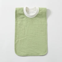 Large Childrens Washcloth Bib That Resists Stains