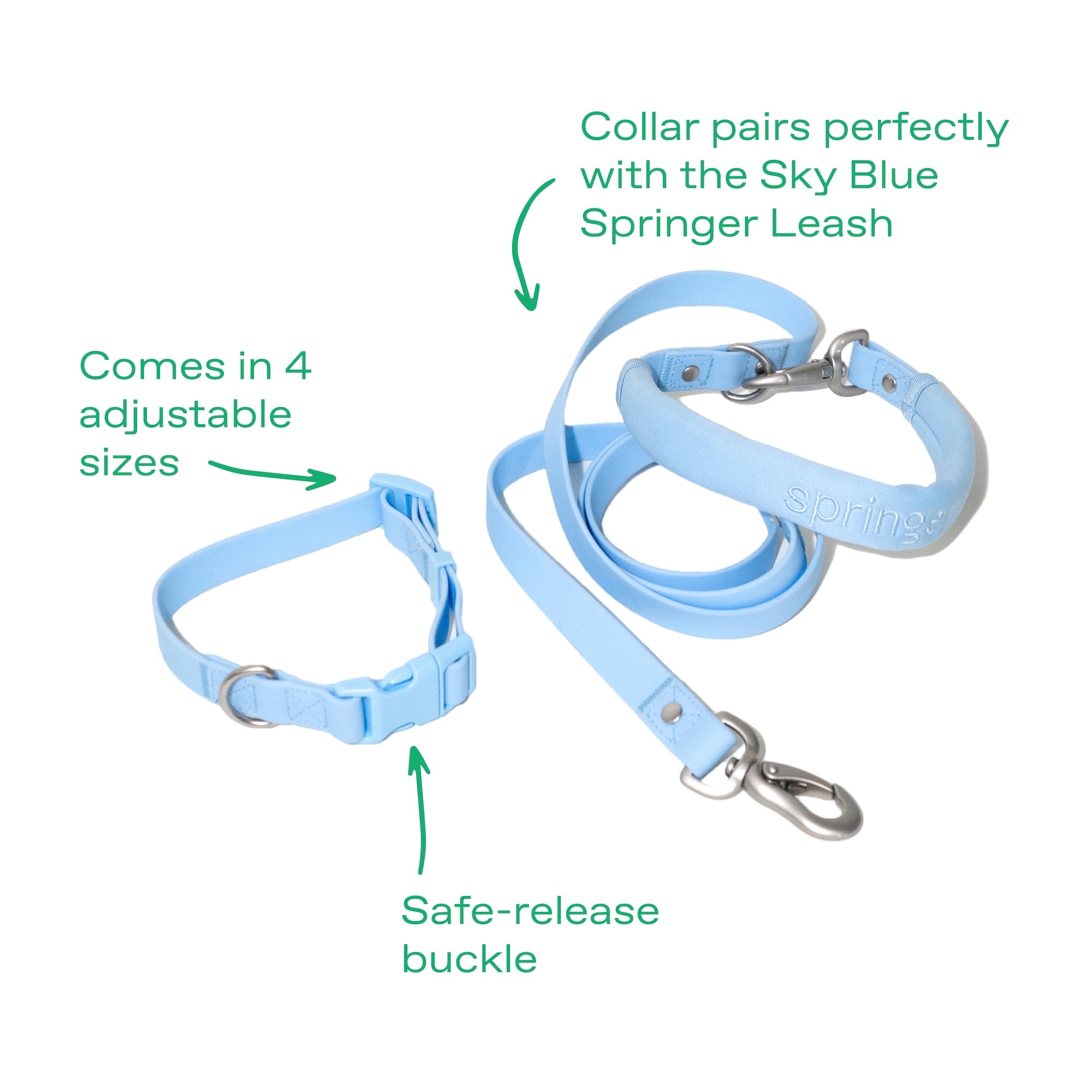 Original Dog Leash with Neoprene Handle - BIG FRENCHIES