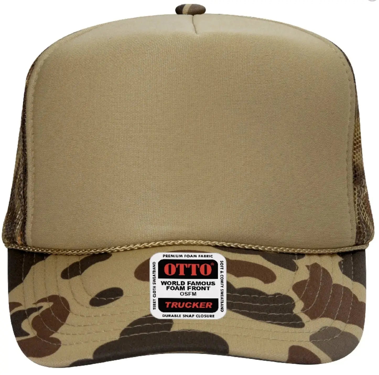 I Love Hot Dads Adult Otto Foam Trucker Hat
