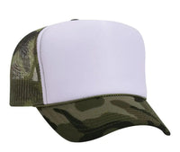 On My Husband's Last Nerve Skeleton Design Adult Otto Foam Trucker Hat