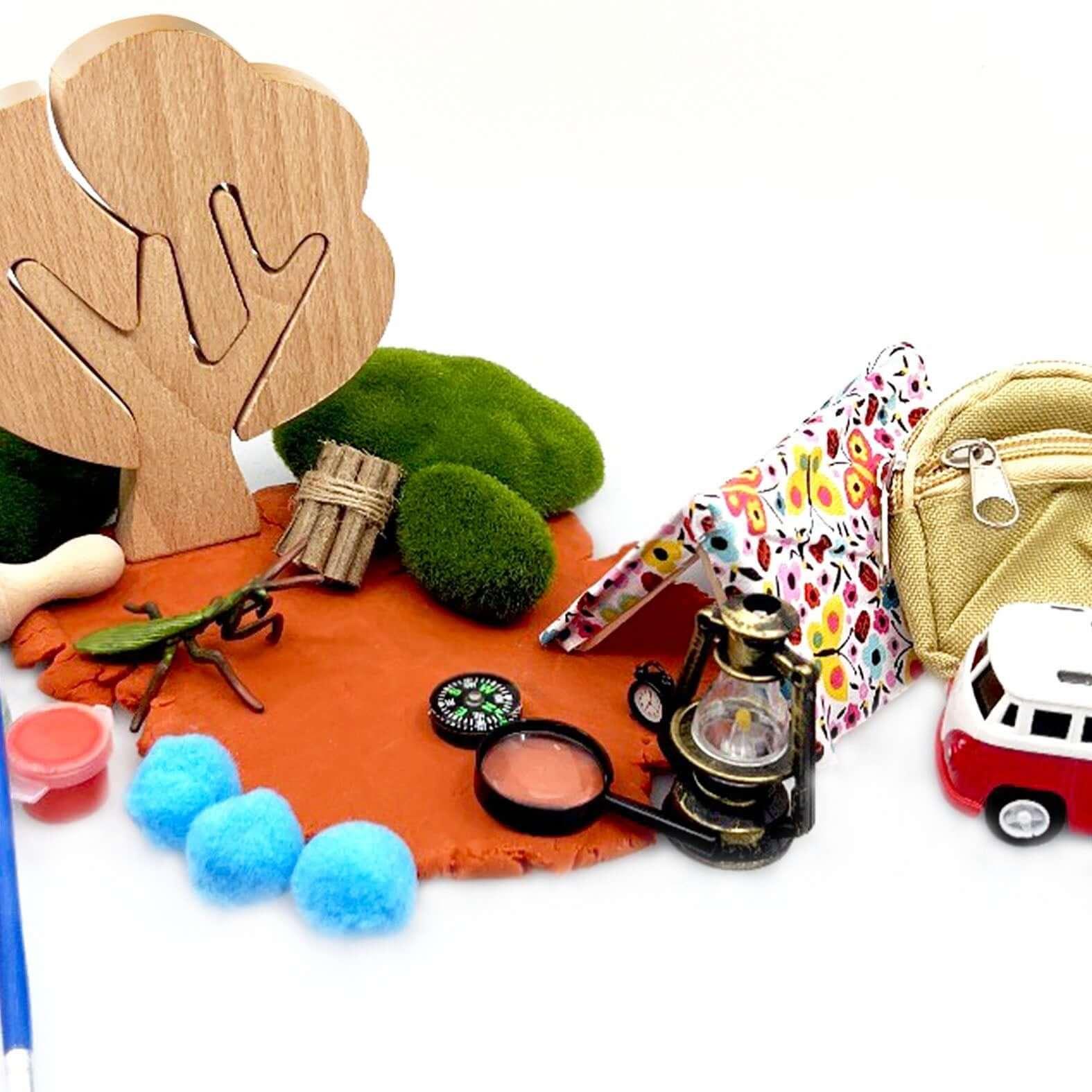 Camping Trip, Playdough Play Set - BIG FRENCHIES