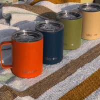 Tilley + Me | Camping Mug Stainless Steel Tumbler – Insulated Hot and Cold Beverage Mug