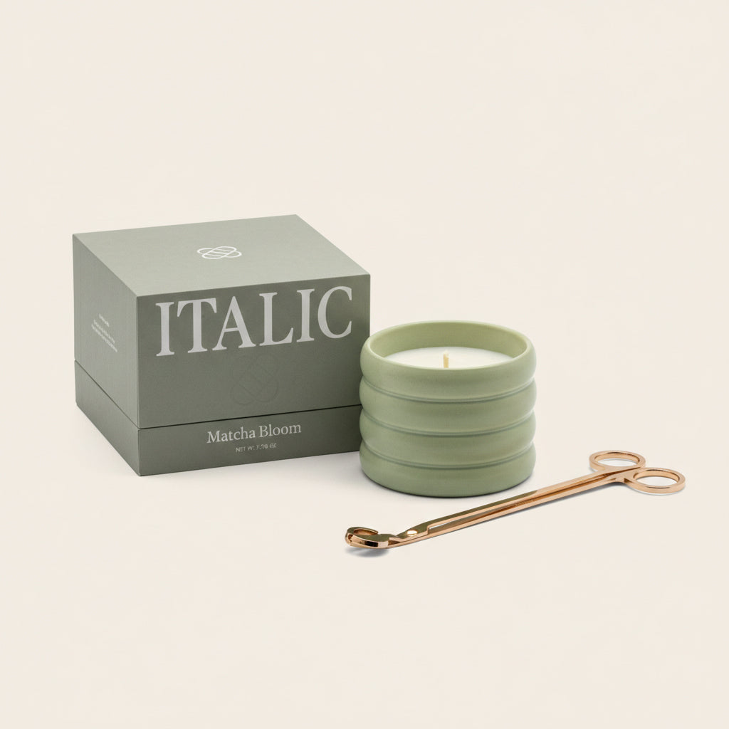 Ceramic Candle & Wick Trimmer Set - BIG FRENCHIES