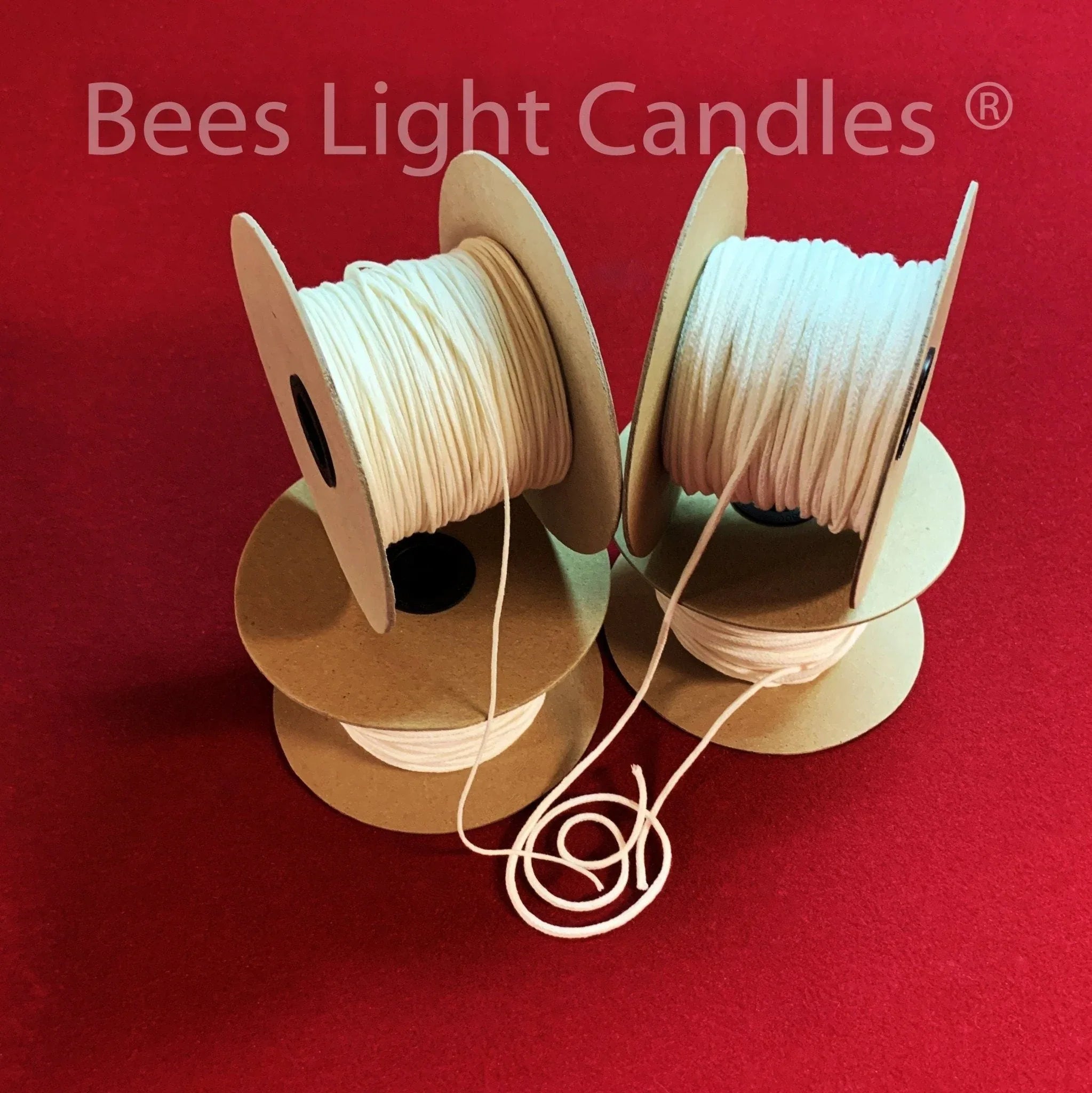 Candle Wick Spools | Square Braided Cotton | Wick Size - 1|0 2|0 3|0 4|0 5|0 6|0 #1 #2 #3 #4 #5 #6 - BIG FRENCHIES