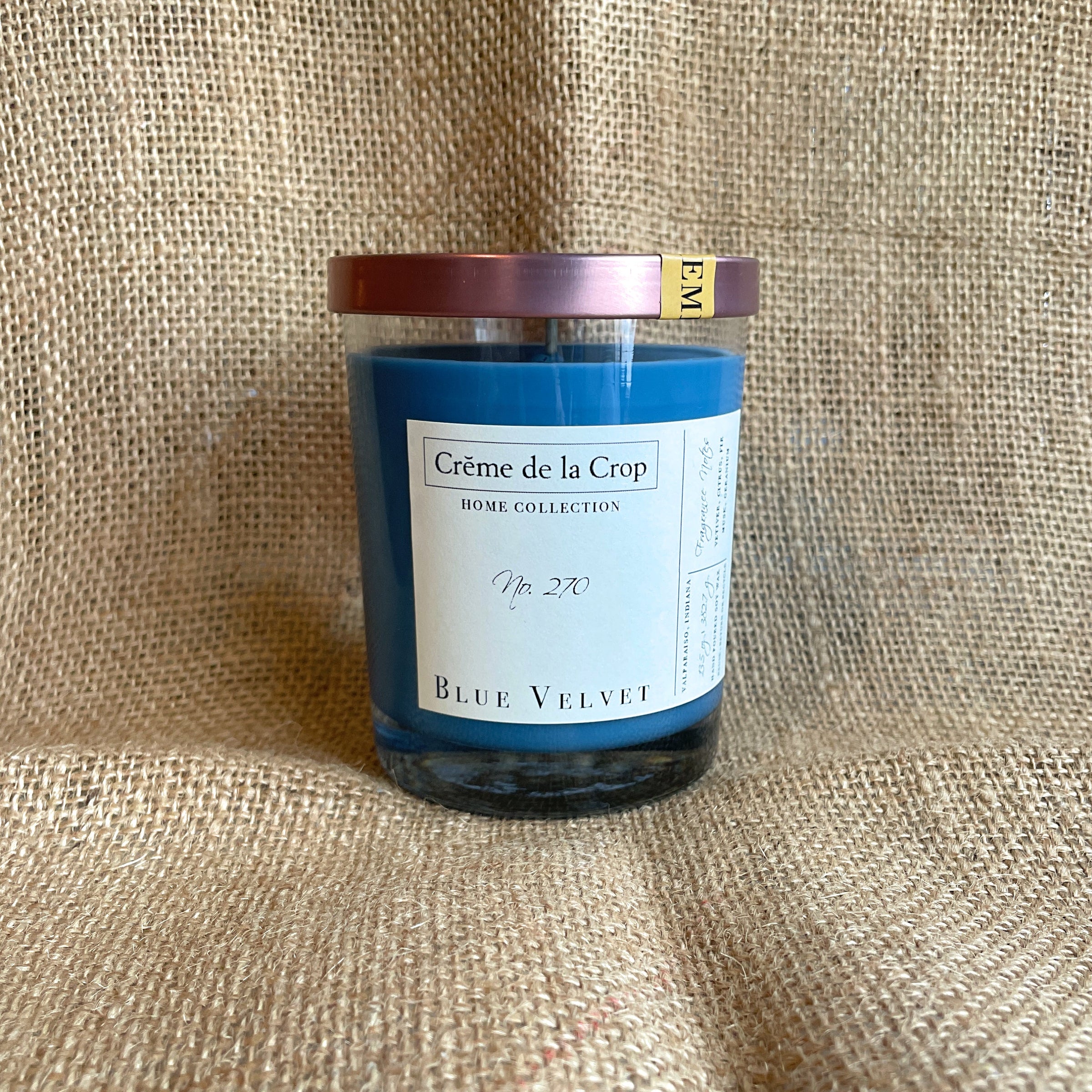 Soy Candle - Blue Velvet - BIG FRENCHIES