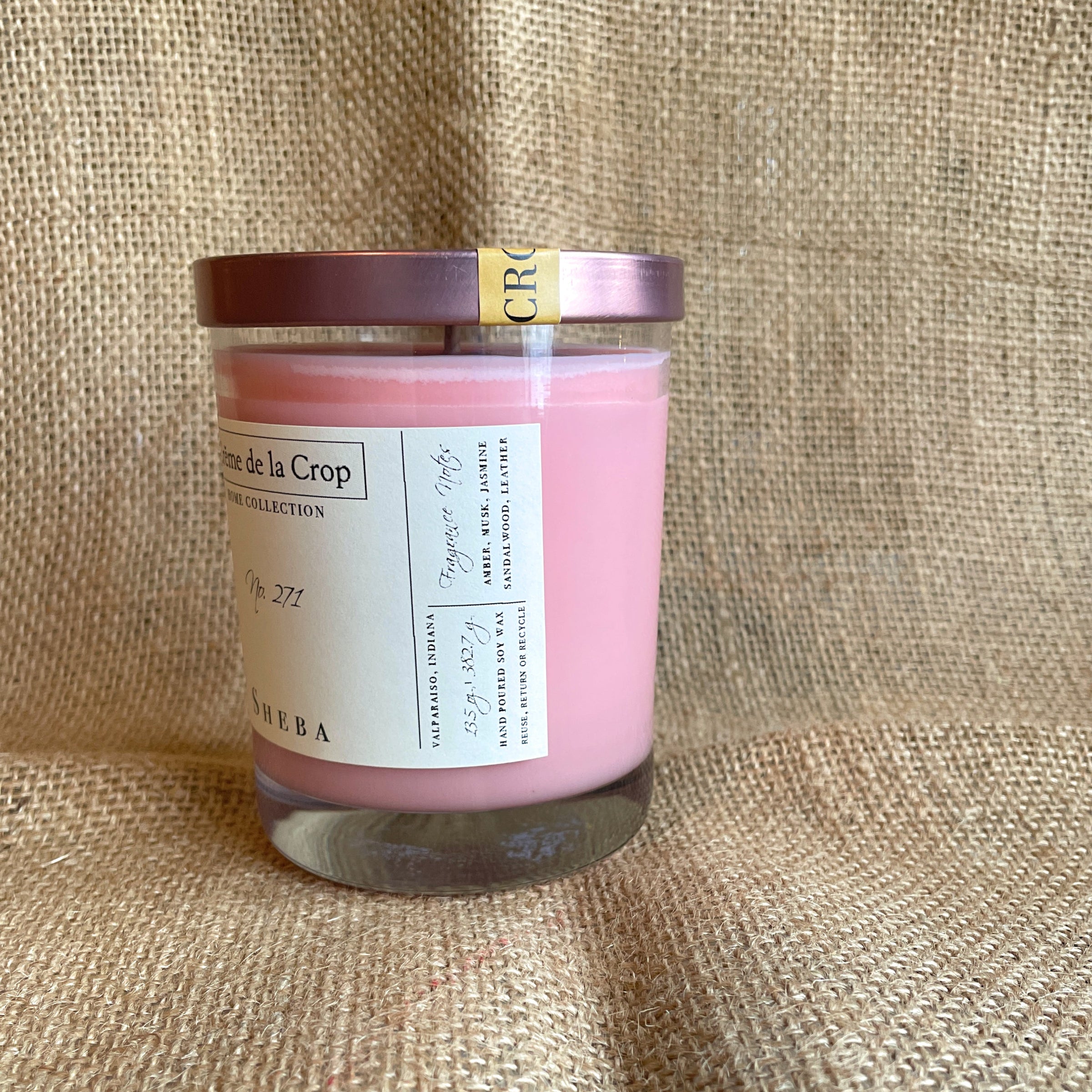 Soy Candle - Sheba - BIG FRENCHIES