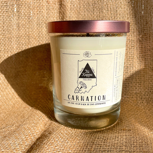 Soy Candle - Tri Kappa (Carnation) - BIG FRENCHIES