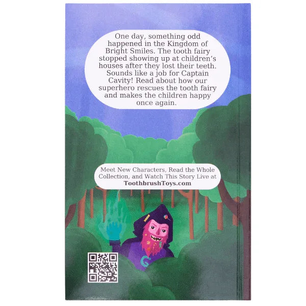 Captain Cavity and the Tooth Fairy Adventure Book by Toothbrush Toys - BIG FRENCHIES