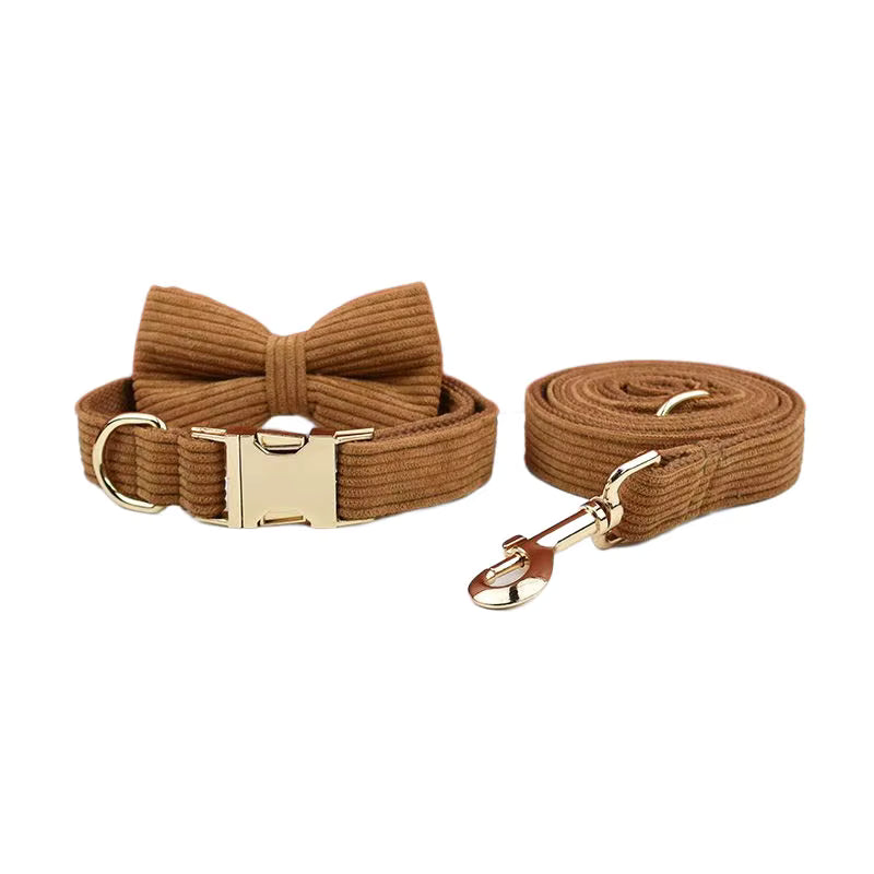 Personalized Caramel Corduroy Classic Set