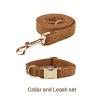 Personalized Caramel Corduroy Classic Set