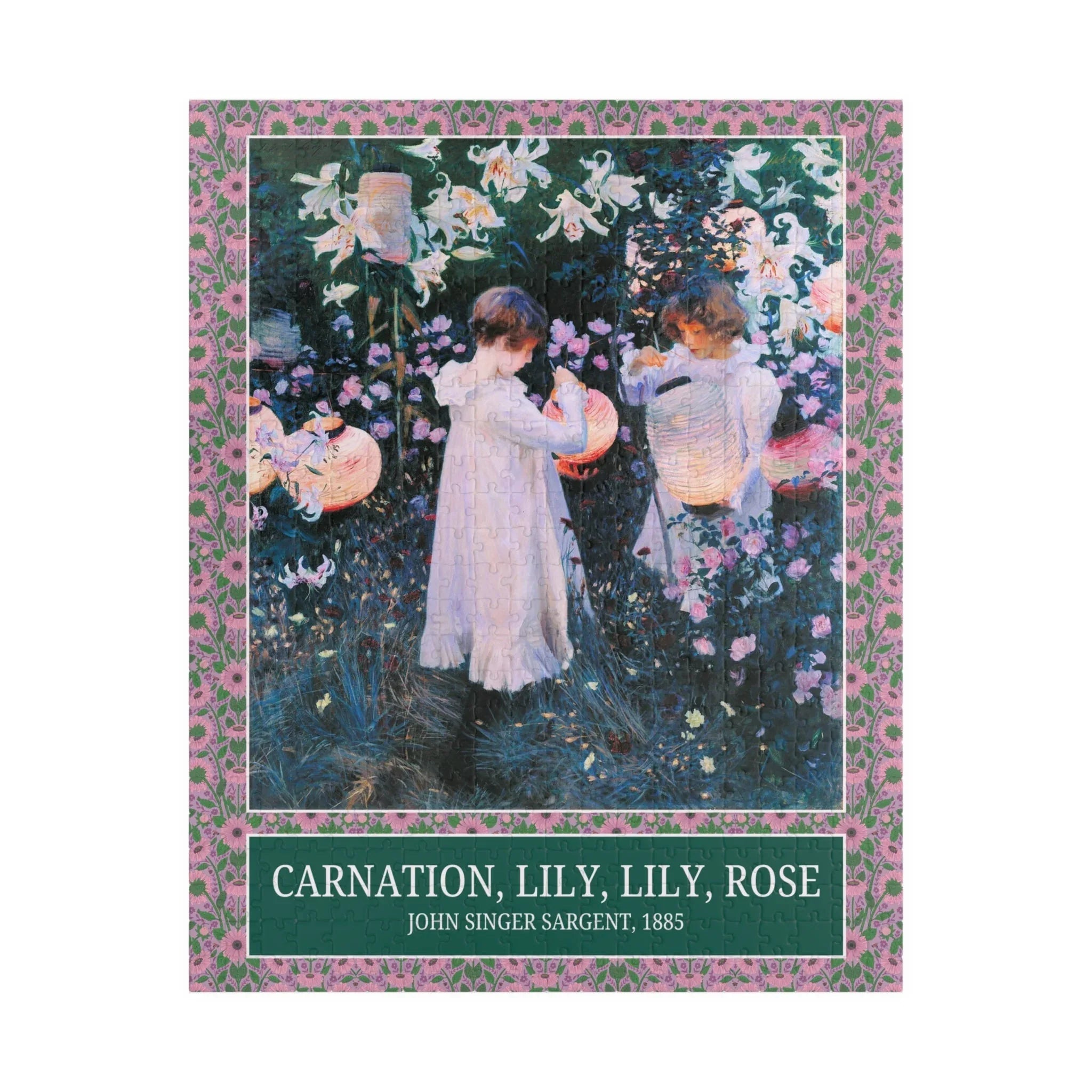Carnation Lily Lily Rose by John Singer Sargent - BIG FRENCHIES