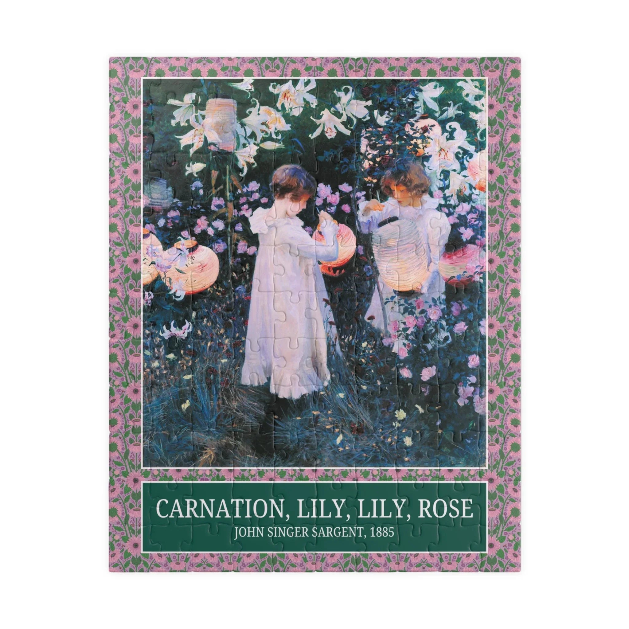 Carnation Lily Lily Rose by John Singer Sargent - BIG FRENCHIES