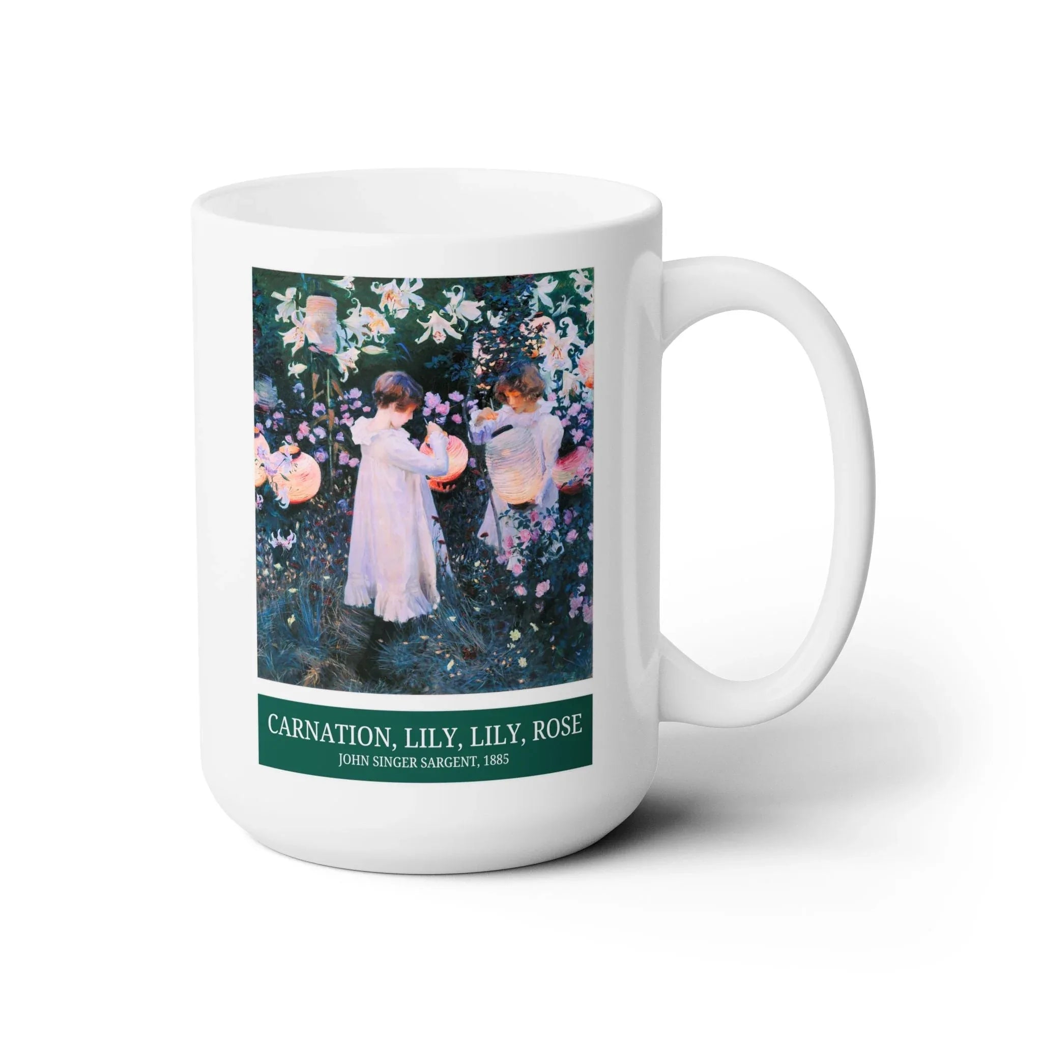 Carnation Lily Lily Rose Mug: John Singer Sargent - BIG FRENCHIES