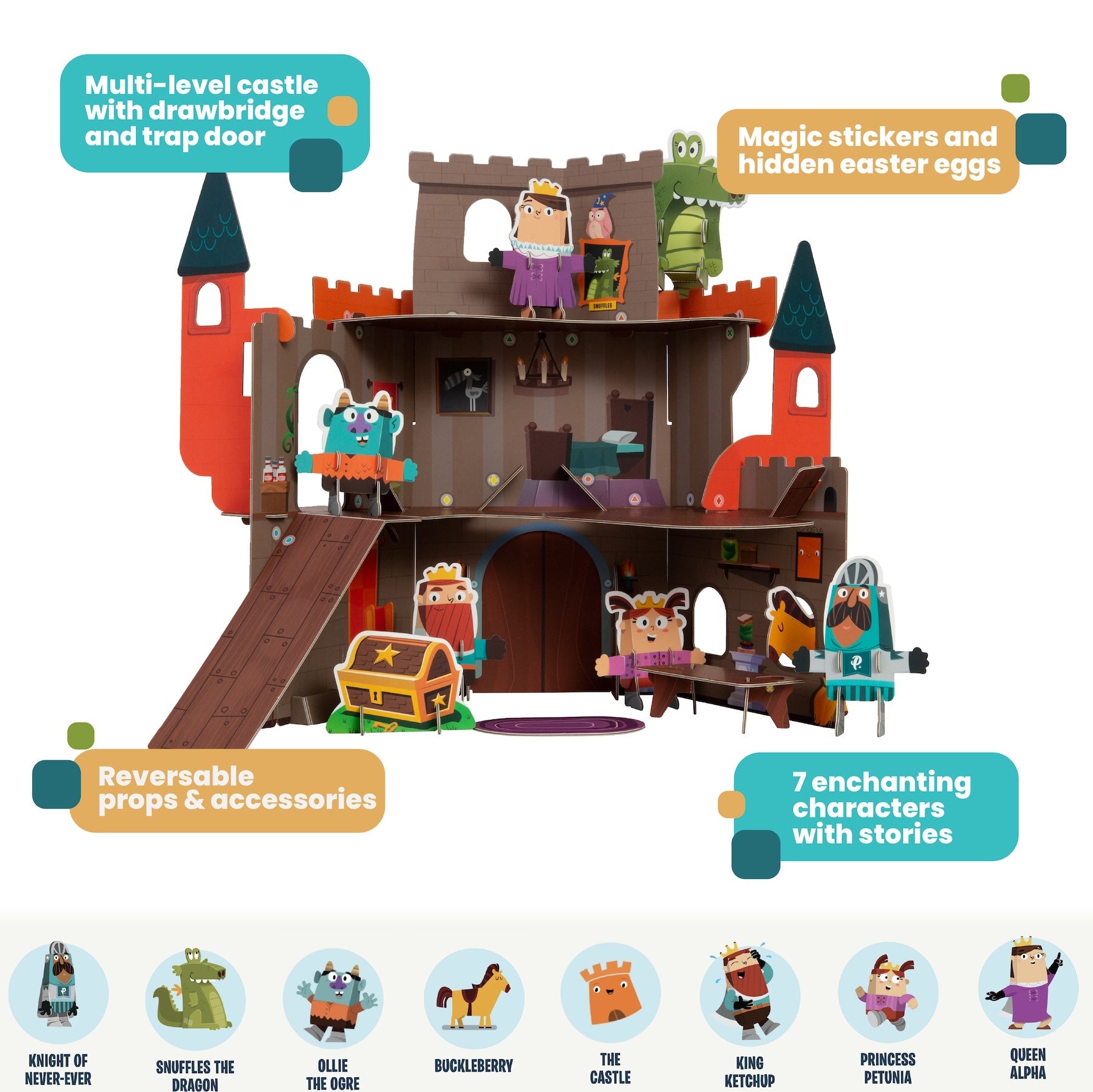 Castle: Curious Kingdom Buildable Playset