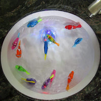 Cat Interactive Electric Fish Toy Water Cat Toy for Indoor Play Swimming Robot Fish Toy for Cat and Dog with LED Light  Pet Toys New Bath Toys Interactive Plastic Fish Toys Electronic Cat Toy Gift to Stimulate Your Pet's Hunter Instincts